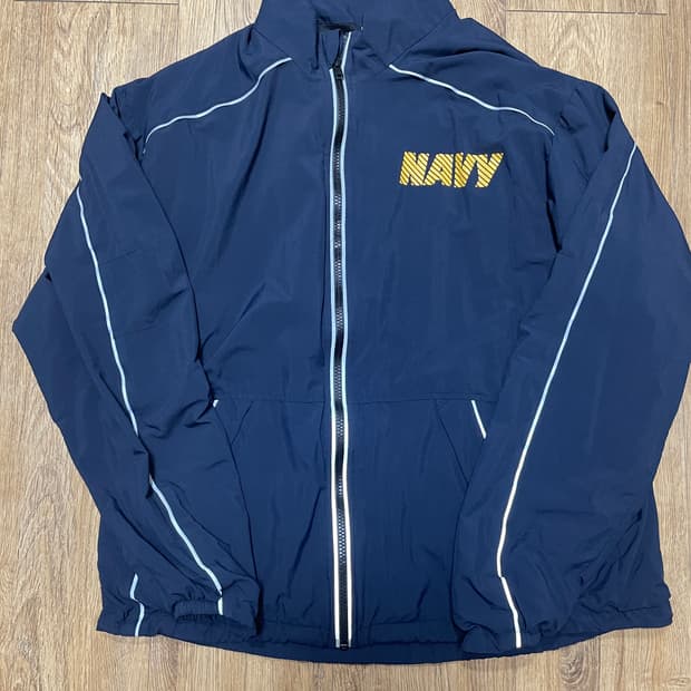 밀리터리 미 해군 navy 트레이닝 pt 자켓