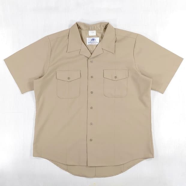 미해군 하계 정복 반팔셔츠 XL