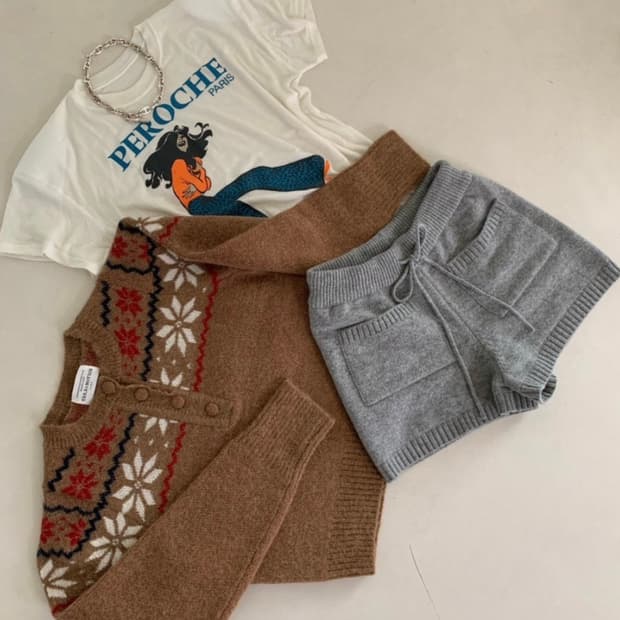 알파카 노르딕 니트