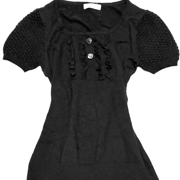 빈티지 프릴 로걀탑 히메갸루 모리걸