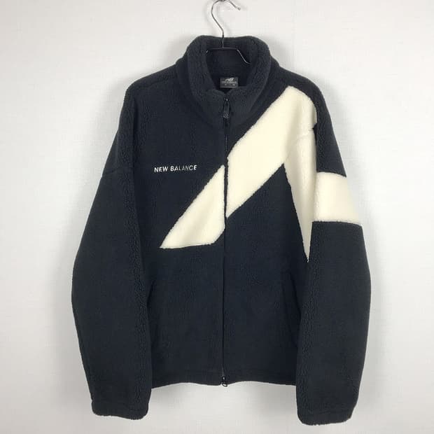 뉴발란스 UNI 플리스 후리스 점퍼 자켓 남성M (95)