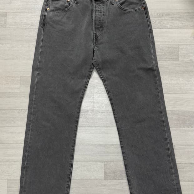 리바이스 흑청 501 34사이즈