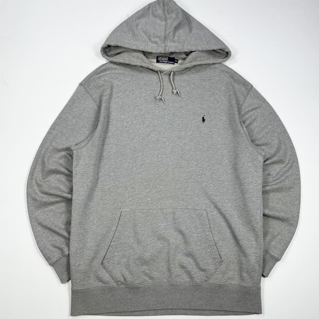 폴로 랄프로렌 올드 아카이브 베이직 후드티 실측2XL