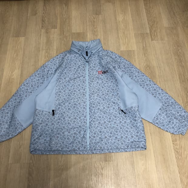 (M) 테켓 Teket Quaint 윈드 자켓 라이트 블루 테켓 자켓
