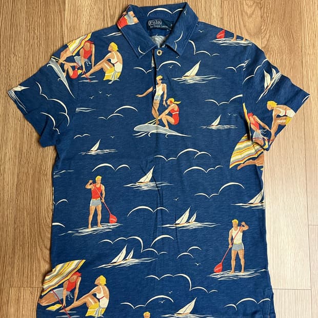 폴로 Polo Ralph Lauren 반팔 코튼 폴로 셔츠