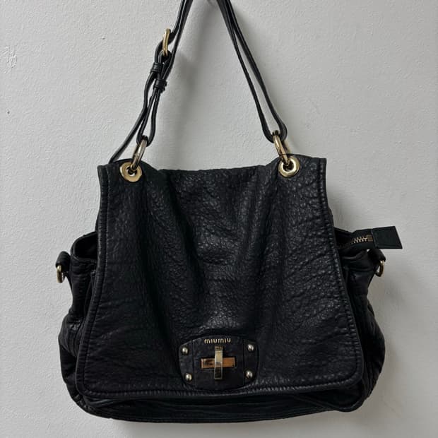 “MIUMIU” 00’s Archive Leather Bag