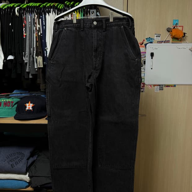 [L] 디스이즈네버댓 카펜터 팬츠 블랙