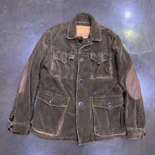 팀버랜드 리미티드 컬렉션 코듀로이 헌팅자켓 브라운 M