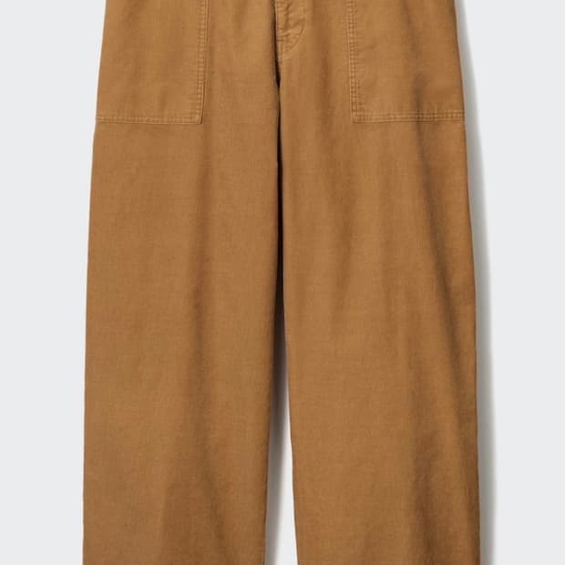 JW앤더슨x유니클로 코듀로이 커브드 워크팬츠