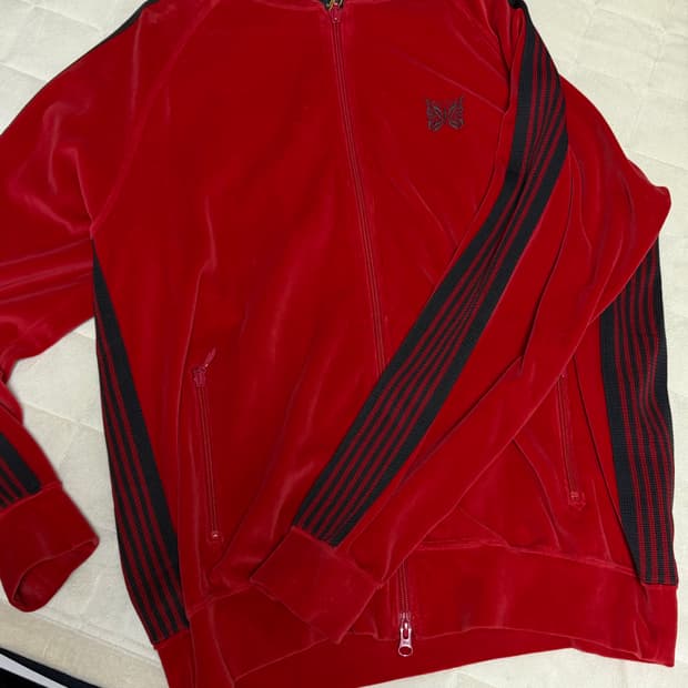 니들스 벨벳 벨루아 트랙자켓 져지