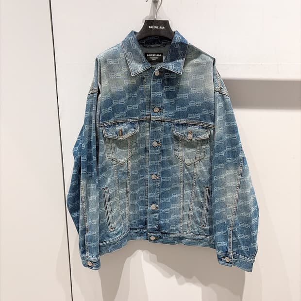 (정품/새상품) BALENCIAGA 발렌시아가 유니핏 BB 데님 자켓