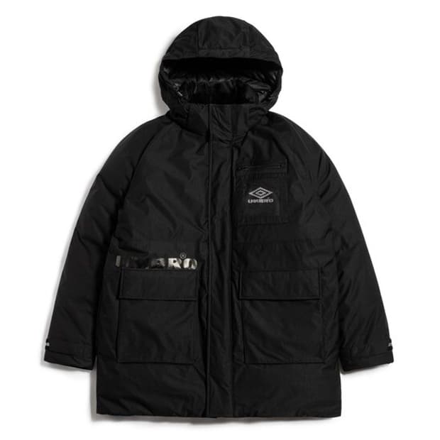 [95,M] 데상트 엄브로 블랙 덕다운 오리털 패딩