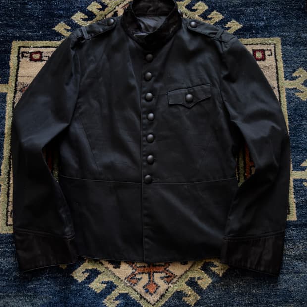 PPFM black 19th century Milltary Jacket