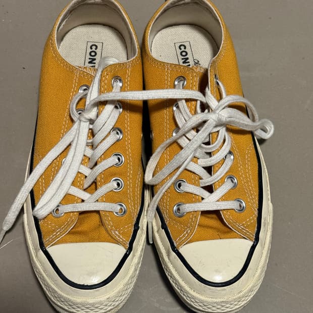 컨버스 척테일러 로우 옐로우