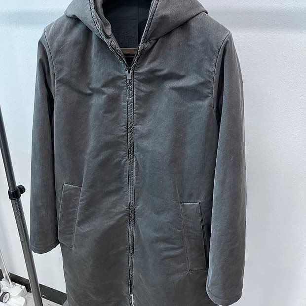 95) 헤보 이태리 후드 야상코트 