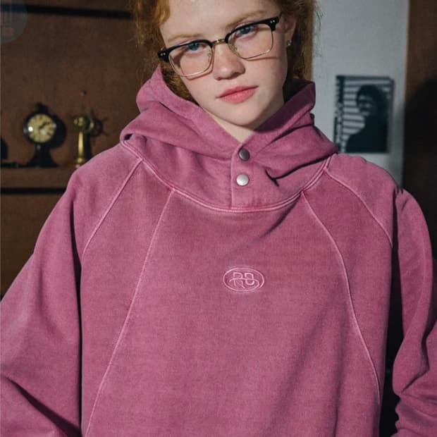 꼼파뇨 피그먼트 후드티