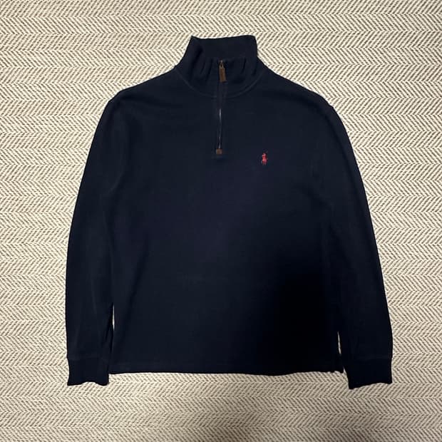 POLO RALPH LAUREN half zipup knit