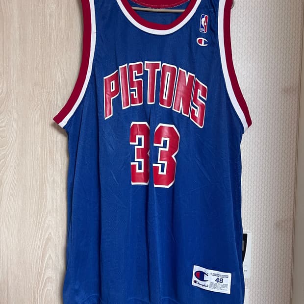 90s OG 챔피온 디트로이트 피스톤즈 그랜트 힐 nba 농구 져지