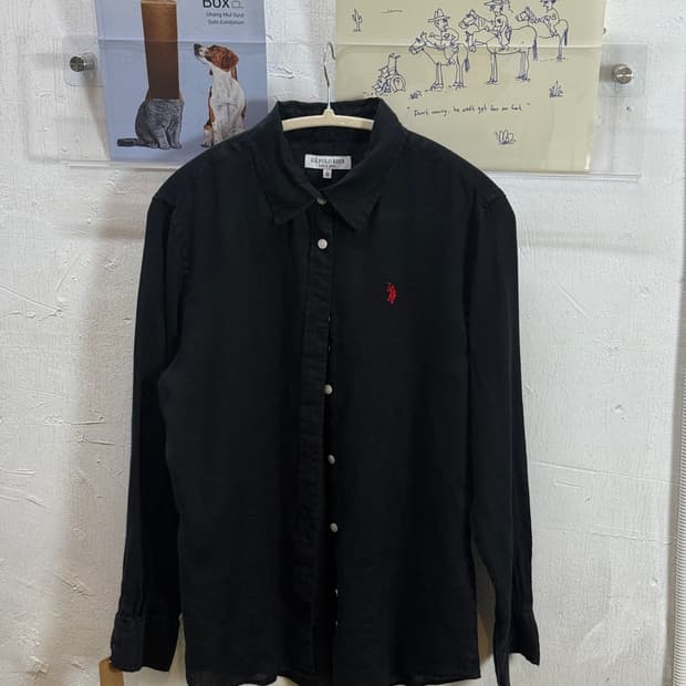 U.S. POLO ASSN. 린넨 100% 셔츠