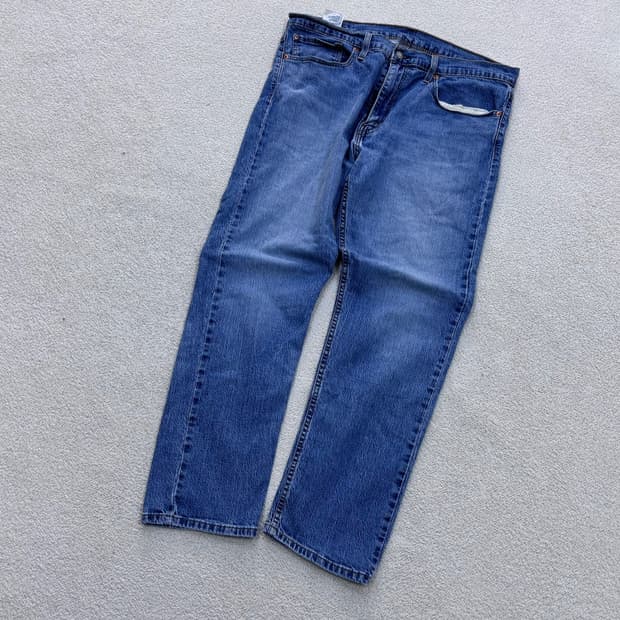 W36 L30 리바이스 502 데님 팬츠 0423E