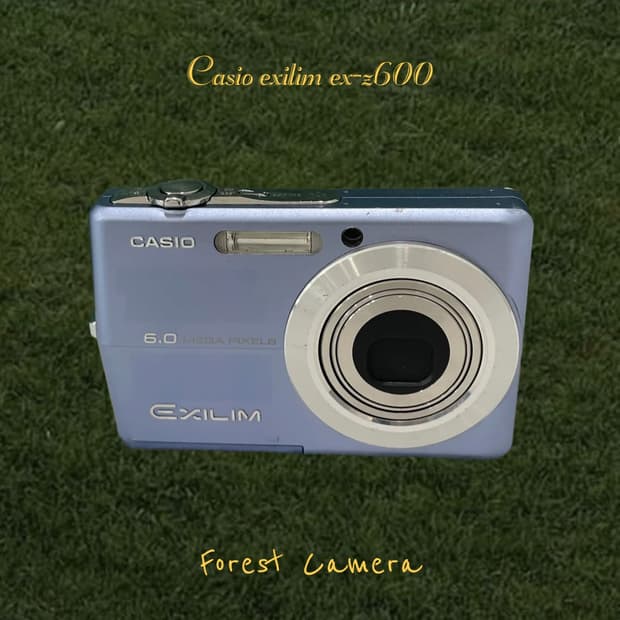 카시오 exilm ex-z600 디지털카메라 빈티지디카 디카 캠코더