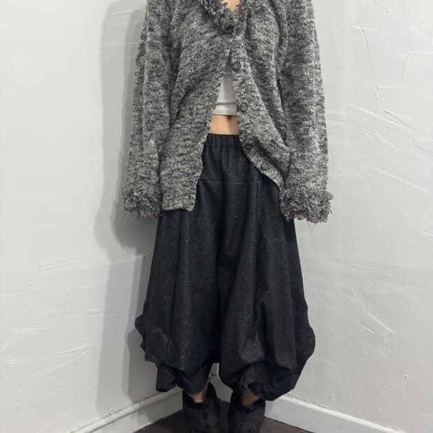 larena larena knit design cardigan