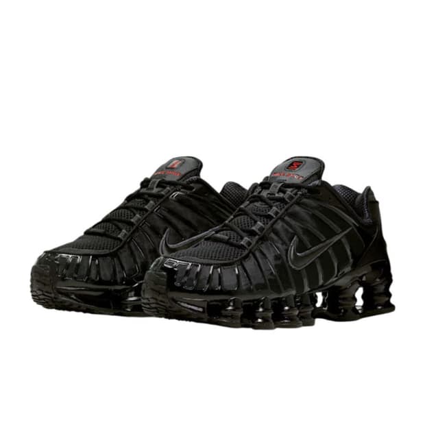 나이키 샥스 tl 블랙 메탈릭 270