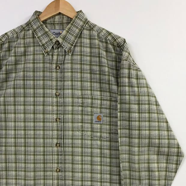 Xxl 칼하트 체크 워크 셔츠