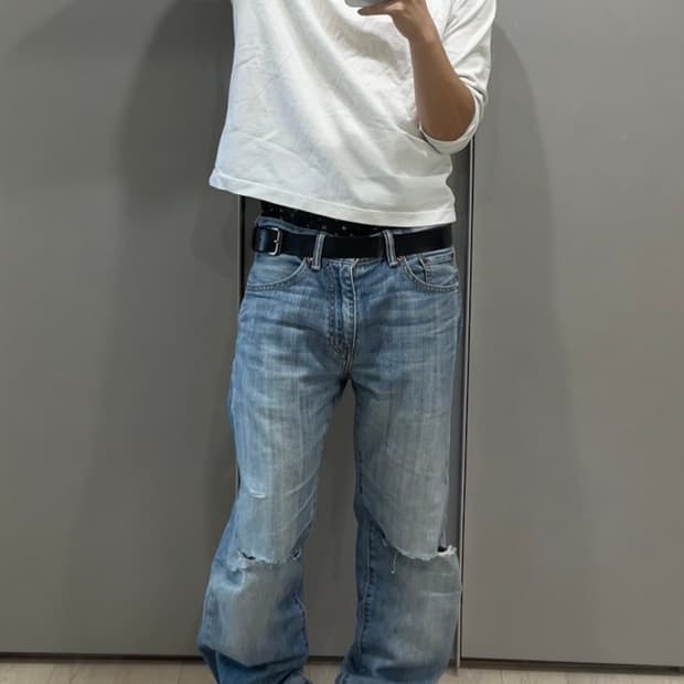 리바이스 Distressed 505 W30 L34