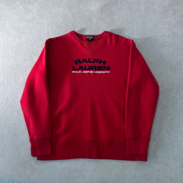 95 폴로랄프로렌 진스 스펠아웃 맨투맨