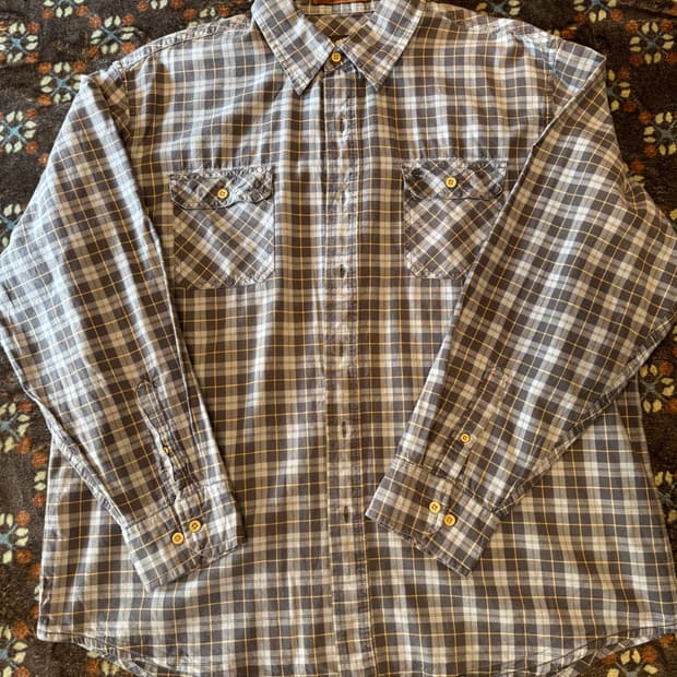 팀버랜드 체크셔츠