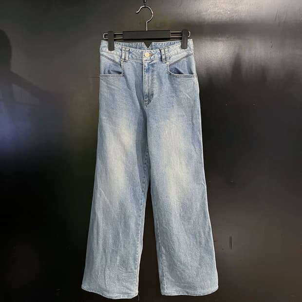 이로 KENNY 와이드핏 데님팬츠