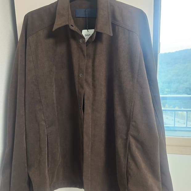 준지/25fw스웨이드코치셔츠/50