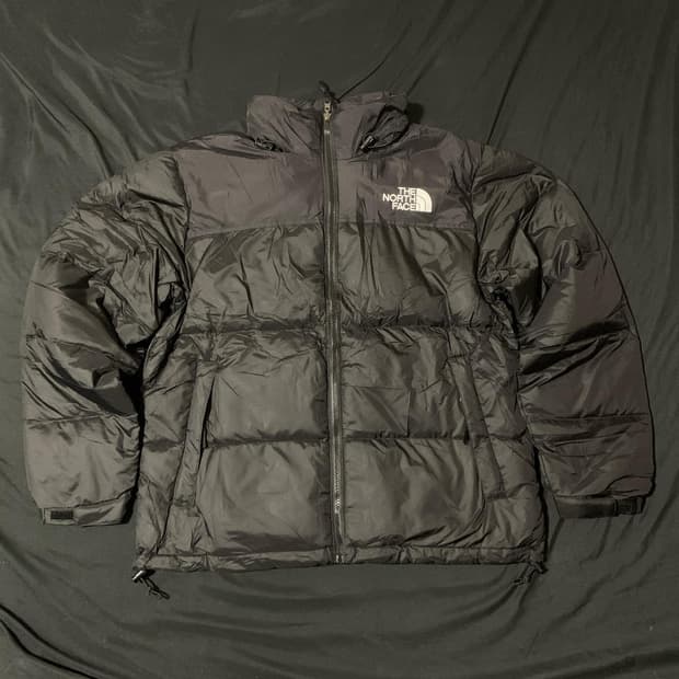 노스페이스 눕시 패딩 700 블랙