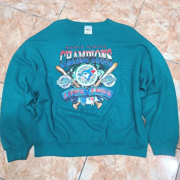 1993 토론토 블루제이스 월드시리즈 챔피언 빈티지스웻셔츠