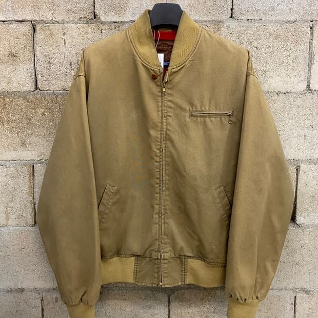 [L] 90s Polo RL Sportsman Canvas Work Ja