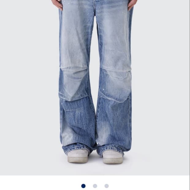 스모크라이즈 smokerise 청바지 바지 팬츠 pants 데님 파라슈트