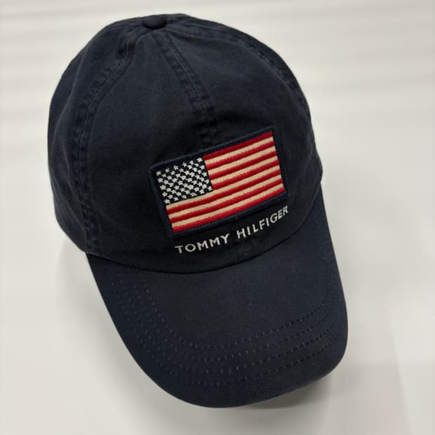 Tommy 타미힐피거 성조기 볼캡 모자 Size: Free Size