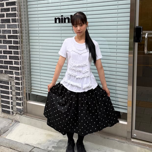 COMME des GARÇONS wrap skirt