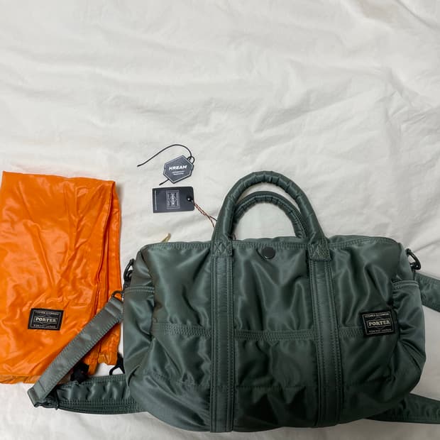 포터 탱커 롤백 세이지 그린