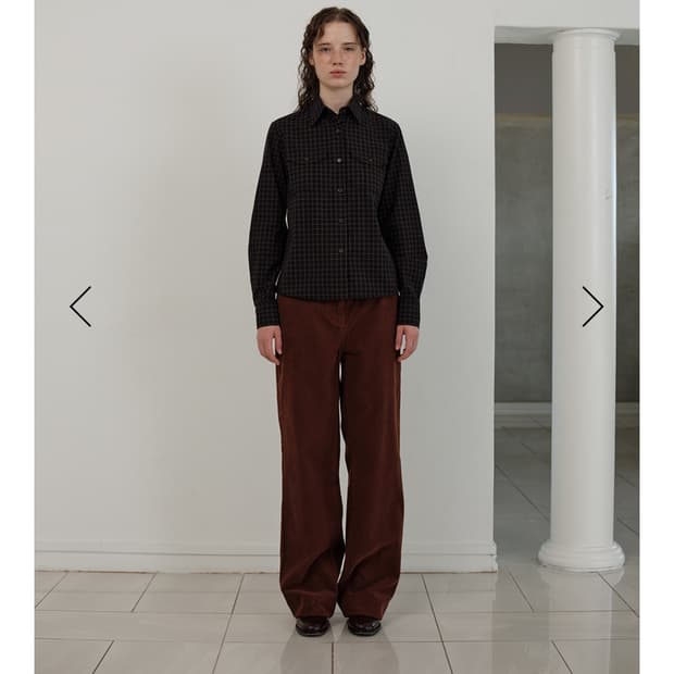 더바넷 코듀로이팬츠 