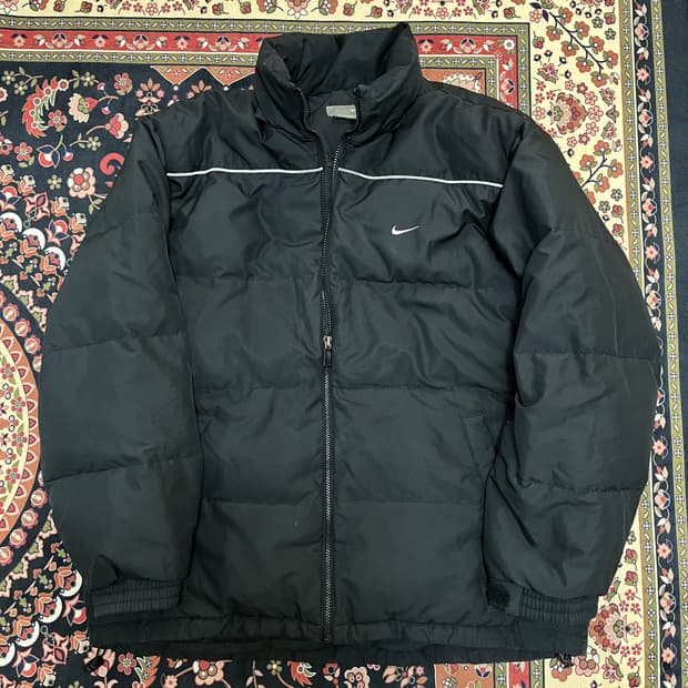 나이키 스우시 올드스쿨 뉴챔프 덕다운 패딩 XXL/110