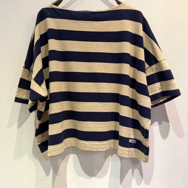 Omnes Boat Neck Stripe T-Shirt