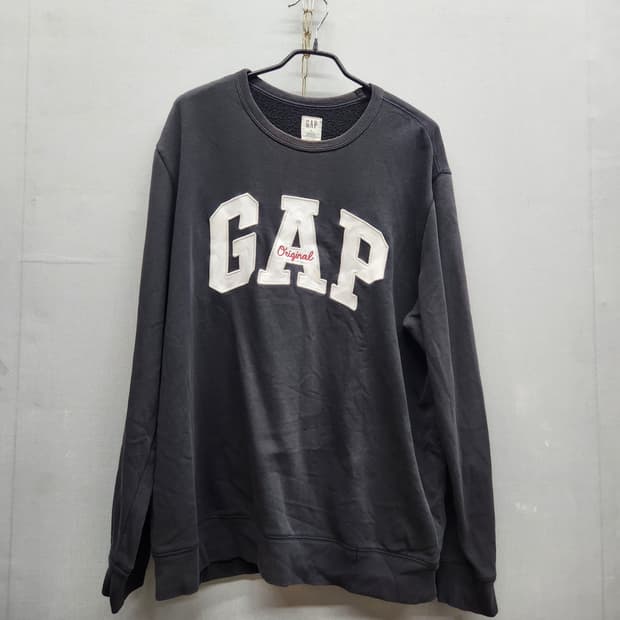 GAP 갭 빅로고 자수 맨투맨 XL(2XL)