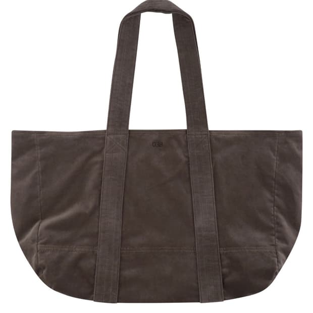 코이세이오 038 OVERSIZED TOTE BAG BROWN