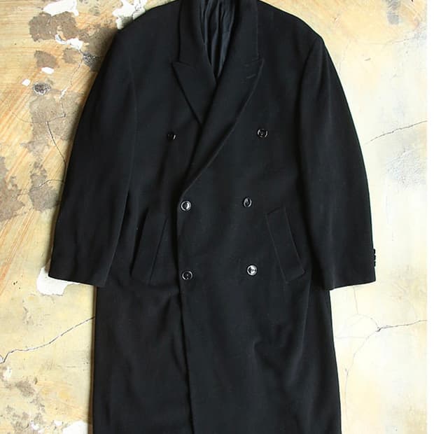 챕스 랄프로렌 오버코트 캐시미어 울 블랜드