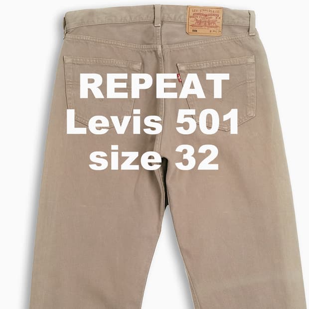 빈티지 리바이스 501 90s USA 32 인치 LV50134554