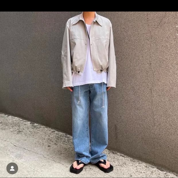 타이핑미스테이크/이얼즈어고 엘보 패치 라이트 그레이 블루종 판매