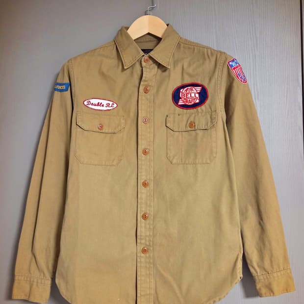 RRL 더블알엘 워크 셔츠 S