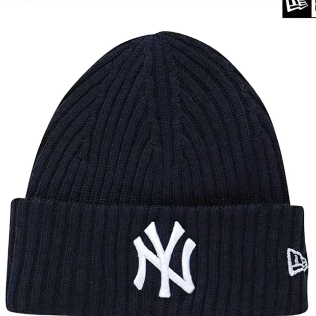 뉴에라 니트 립  커프  비니 (OS)